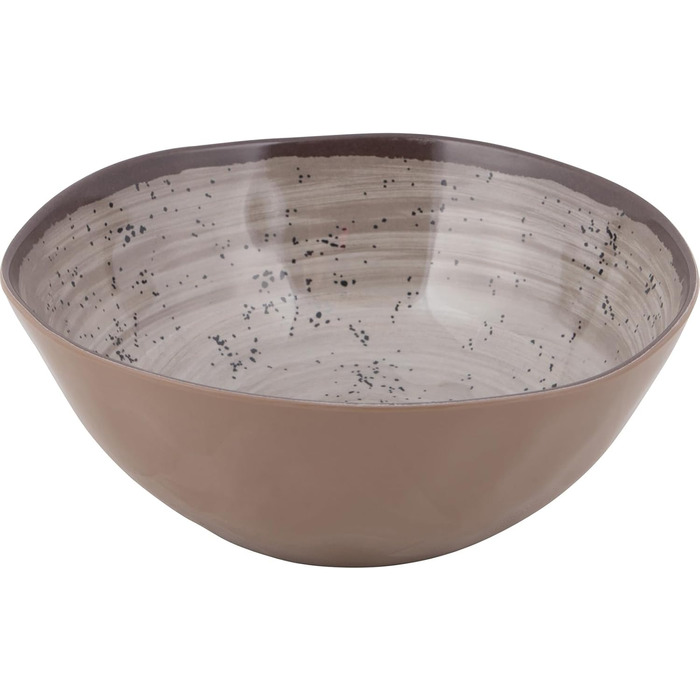 Набір посуду Bo-Camp з меламіну, Halo, кемпінговий посуд, тарілки для пікніка, бежевий