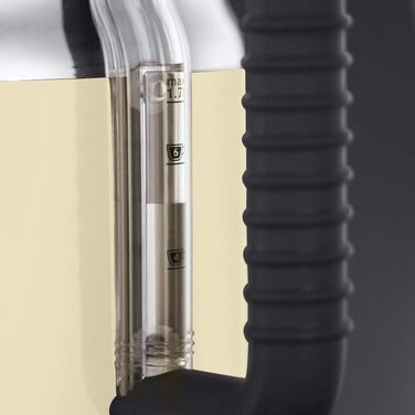 Чайник Russell Hobbs 1,7 л, 2400 Вт ретро кремовий та полірована нержавіюча сталь (функція швидкого закипання, індикатор температу