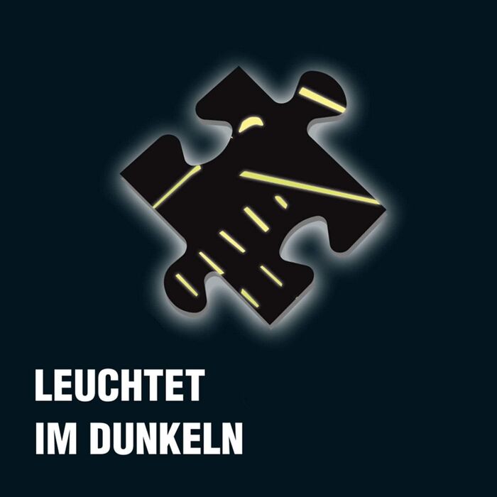 Три слідчі Kids - Crime Puzzle - Spooky School Party від KOSMOS 697983, світиться в темряві, 200 елементів, читання, пазли, розгад