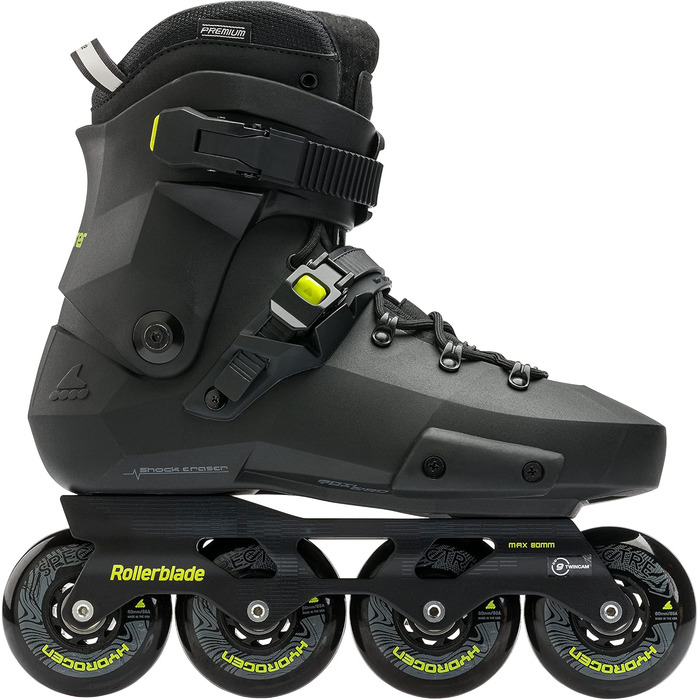Чоловічі роликові ковзани Rollerblade Twister XT чоловічі для фітнесу чорний/лайм Urban Performance Inline Skates 6/6.5
