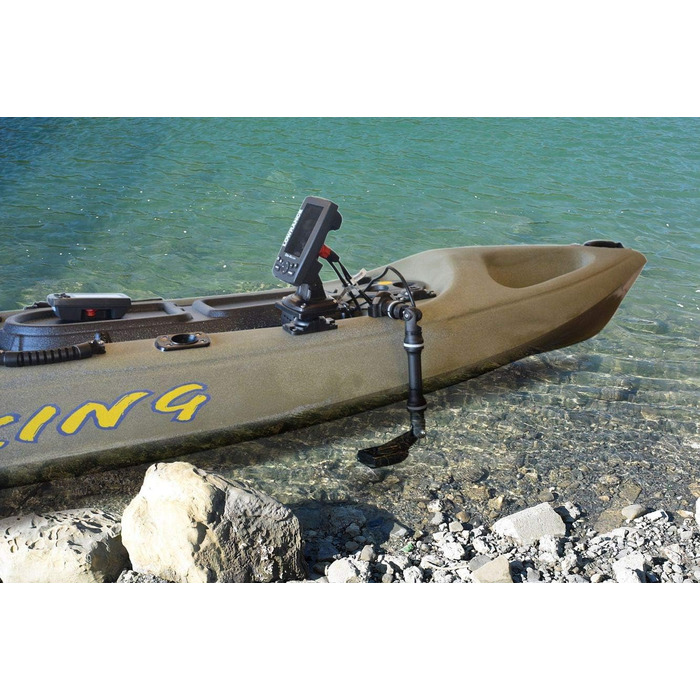 Каяк і черевні човни Трансдьюсер Трансдьюсер Трансдьюсер Вудилище Ехолот Ехолот Рука чорного