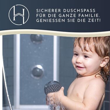 Килимок для душу нековзний дитячий - 100 без вмісту BPA Вкл. 2 гачки для підвішування 53x53см - Протиковзкий килимок для душу інте