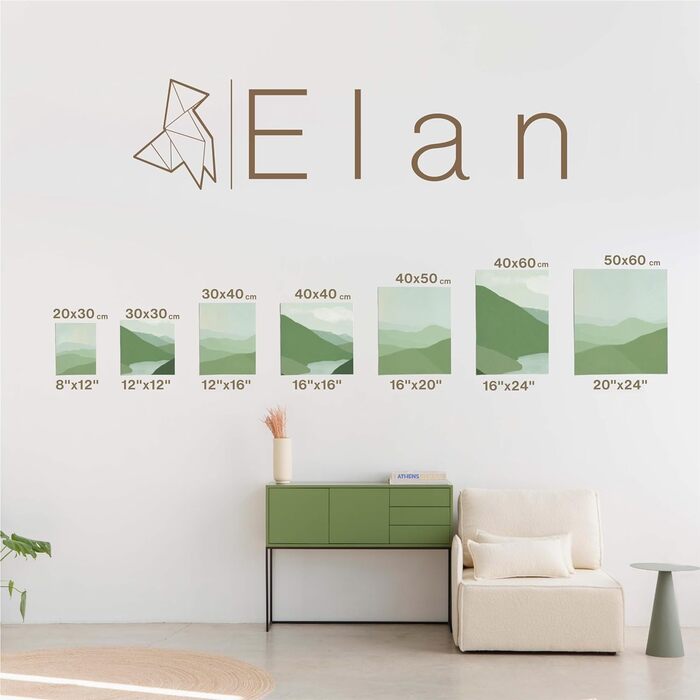 Полотно Elan Thin 40x40, 6-PACK 100 бавовняне полотно для малювання велике, малярський картон для акрилових фарб, дошка для малювання акрил, полотно художника велике, полотно для живопису біле, малярські дошки для розпису 40х40 см