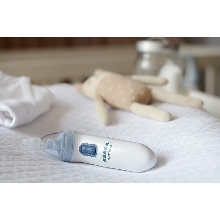 Дитячий очищувач носа - Електричний дитячий назальний аспіратор - Блискавично швидкий, простий у використанні і росте разом з дити