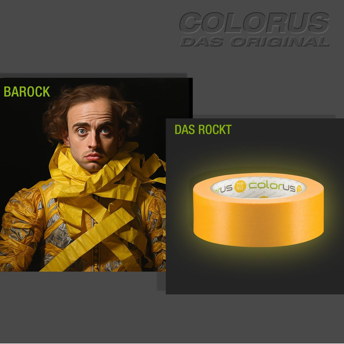 Професійна малярська золота стрічка М&39яка стрічка Малярська малярська стрічка 50 мм x 50 м, стійка до ультрафіолету Клейка стрічка для чітких країв фарби Малярська стрічка, малярська стрічка для фарби, стрічка для покриття фарби 50 мм, 3 шт.