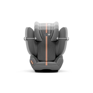 Дитяче автокрісло CYBEX Gold Solution G i-Fix Plus, Для автомобілів з і без ISOFIX, Приблизно від 3 до 12 років (100 - 150 см), Пр