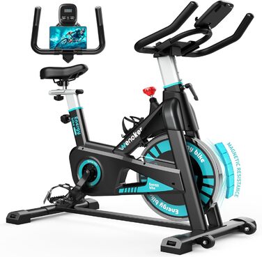 Велотренажер Wenoker Heimtrainer Fahrrad 2025 з магнітним опором, спінінг для приміщень
