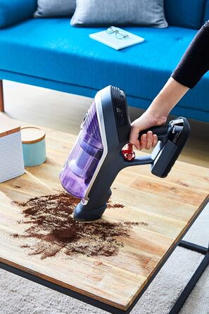 Акумуляторний пилосос, фільтр для алергіків, гнучке з'єднання, час роботи від акумулятора до 45 хв, щілинна насадка, насадка для о