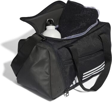 3-Stripes Duffle Bag One Size Black / White, 3-Stripes Duffle Bag One Size Black / White