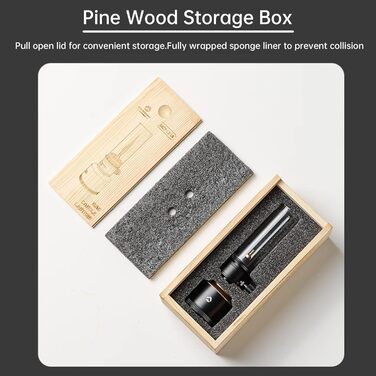 Портативний газовий ліхтар Campingmoon для кемпінгу, намету, свічки (BKT-1D15)