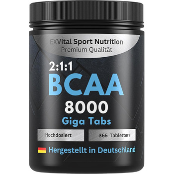 Веганський амінокислотний комплекс BCAA, 365 таблеток