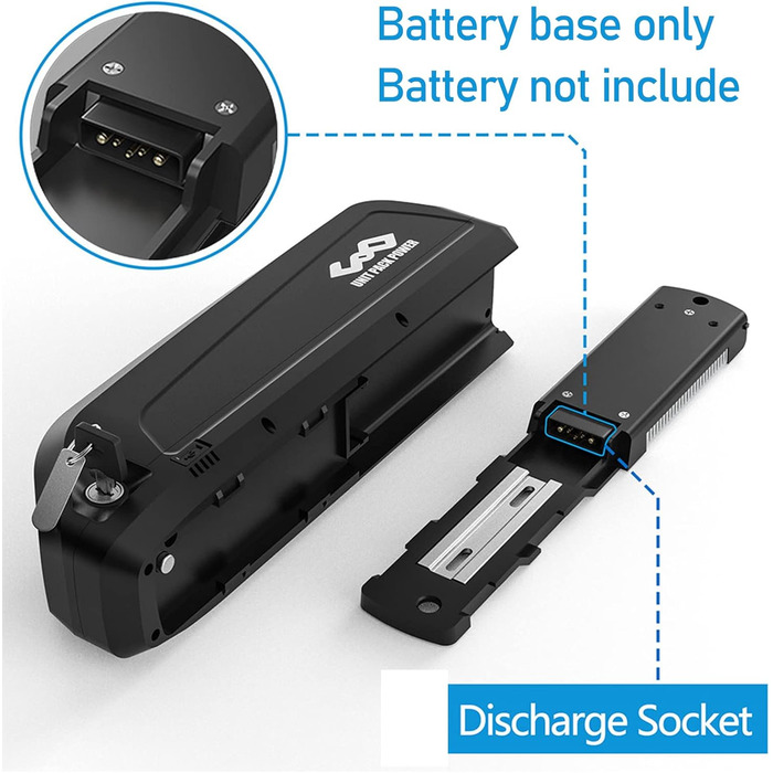 Монтажна пластина (тримач) для акумулятора електровелосипеда Hailong / Polly