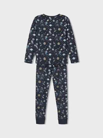 Комплект піжам для хлопчика NAME IT, принт 134-140, темно-сапфіровий