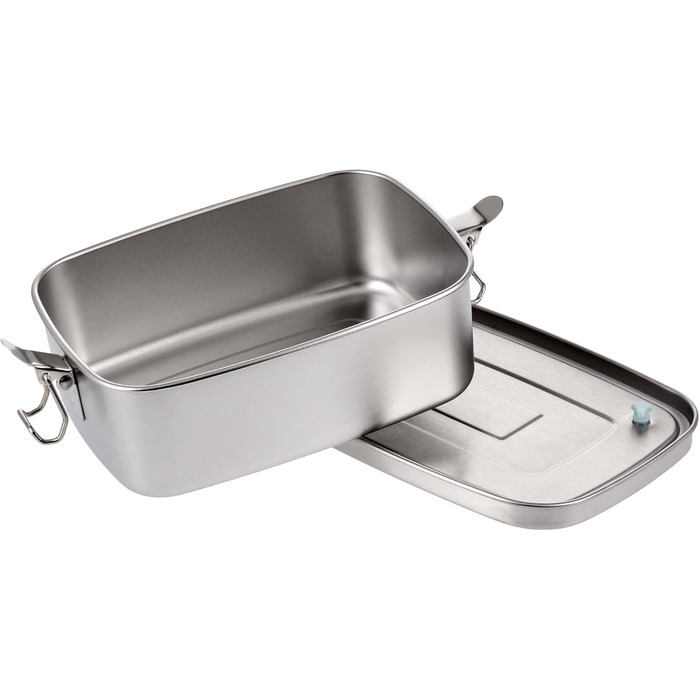 Кемпінгові столові прибори GRWE з ланч-боксом з нержавіючої сталі, обідній набір для активного відпочинку на свіжому повітрі, герметичний, ланч-бокс зі столовими приборами та ланч-боксом