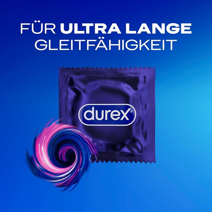 Презервативи Durex Perfect Glide, додатково зволожені, 10 шт