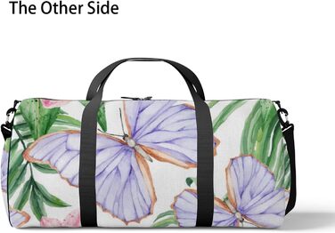 Спортивна сумка для фітнесу, йоги та танців, дорожня сумка для вихідних, з красивим дизайном метелика, унісекс сумка для тренувань