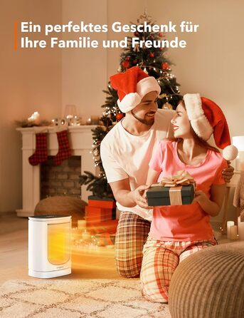 Енергозберігаючий вентилятор Paris Rhne, міні-вентиляторний обігрівач потужністю 2000 Вт з автоматичним коливанням, термостатом, 12-годинним таймером, коливаннями 70 для ванної кімнати, спальні, офісу, білий