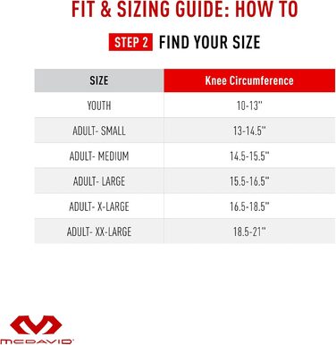 Компресійні наколінники McDavid з наколінниками для чоловіків та жінок доступні в різних кольорах для юних баскетболістів, білі