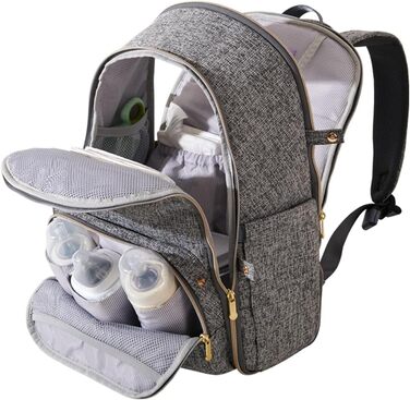 Сумка для мами Sunveno Багатофункціональна розбірна сумка для мами Великий пеленальний рюкзак з багатофункціональними сумками для