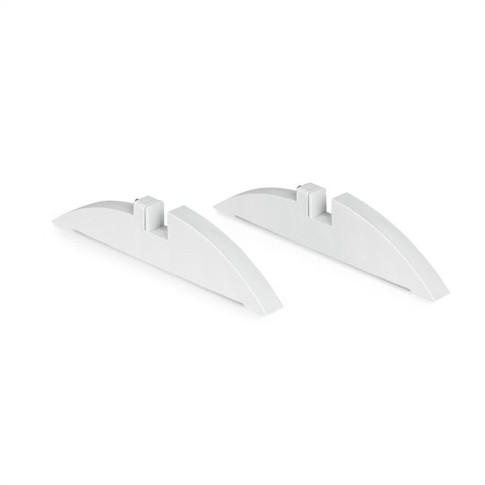 Ніжки Klarstein Wonderwall для інфрачервоного обігрівача Wonderwall - пластик, 2 шт., аксесуари, сіро-сріблясті