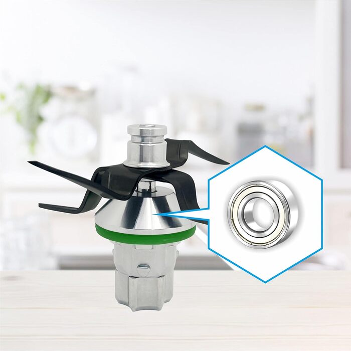 Ніж з титановим лезом для аксесуарів для кухонного комбайна Vorwerk Thermomix TM5 Titan TM5