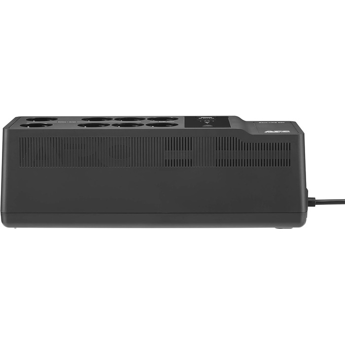 ДБЖ APC by Schneider Electric Back-UPS ES - BE850G2-SP 650 ВА з 8 роз'ємами Schuko та зарядним портом USB A і C, 850 В / 520 Вт