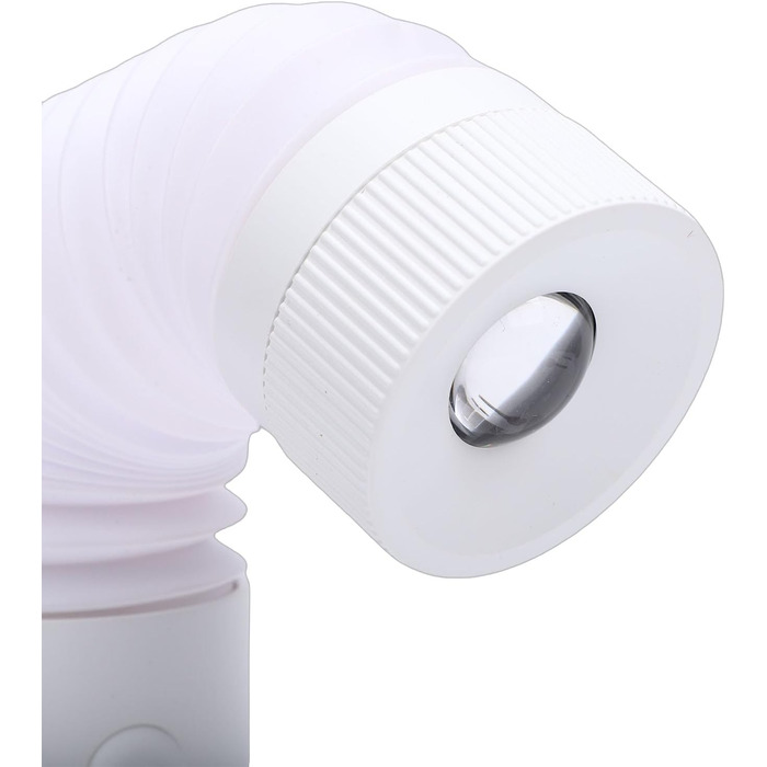 Звичайний кемпінговий ліхтар, акумуляторний світлодіодний ліхтар для намету ємністю 4000 мАг з освітленням 360 та магнітною основою, для кемпінгу, походів, аварійного відключення електроенергії (БІЛИЙ) Білий