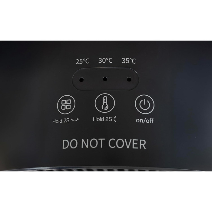 Обігрівач Unold 86535 3D - мідний/чорний, 1800 Вт, захист від перегріву, клас захисту II, вентиляція, тепле повітря, гаряче повітря, 3D циркуляція повітря - коливання 80