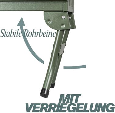 Портативний кемпінговий гриль, складний вугільний гриль, настільний вугільний гриль для подорожей 45x31 см, настільний кемпінговий гриль для приготування їжі на свіжому повітрі, кемпінгу та пікніків (армійський зелений)