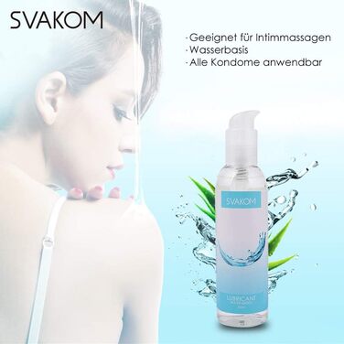 Лубрикант SVAKOM Deluxe, водна основа, 200 мл