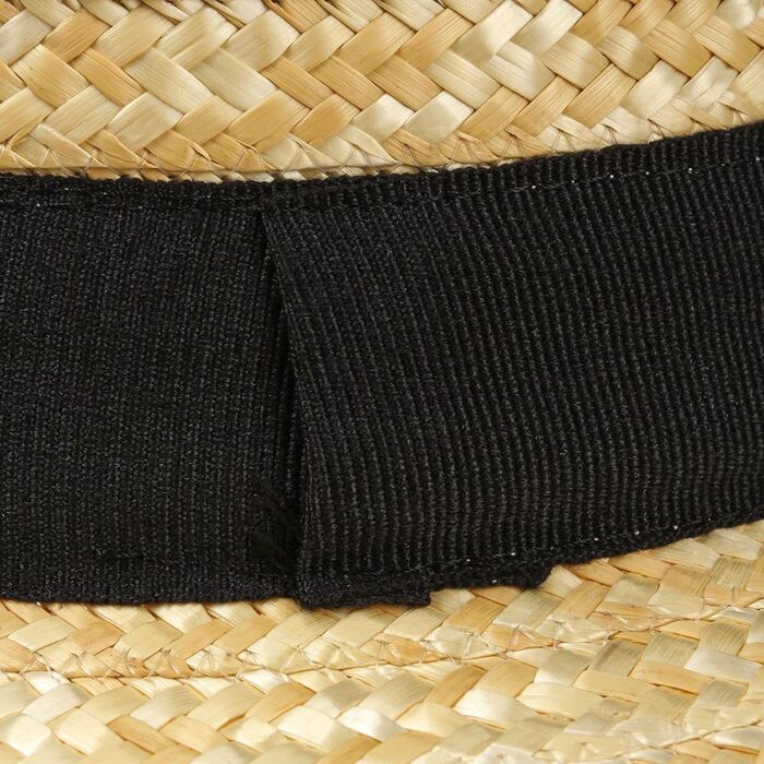 Солом&39яний капелюх Fiebig Circular Saw, натуральний, чоловічий та жіночий Сонячний капелюх зі 100 соломи Капелюх-канотьє, виготовлений в Італії Капелюх-гондольєр на весну та літо Капелюх зі стрічкою Grosgrain, натуральний, 61