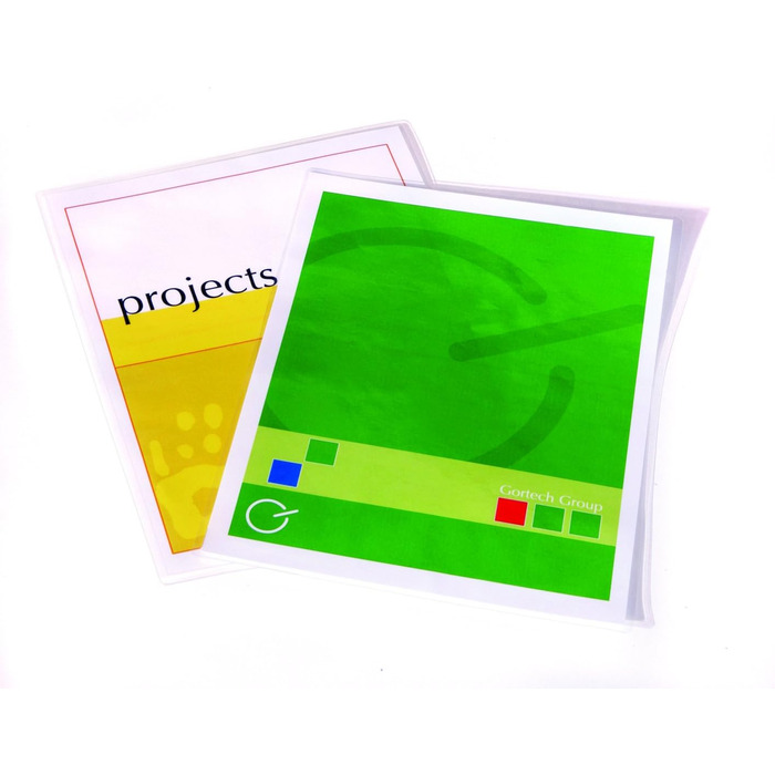 Ламінувальні пакети Fellowes A4 із самоклеючою підкладкою, 80 мікрон (2 x 80 мікрон), 100 шт. , офісні самоклеючі A4