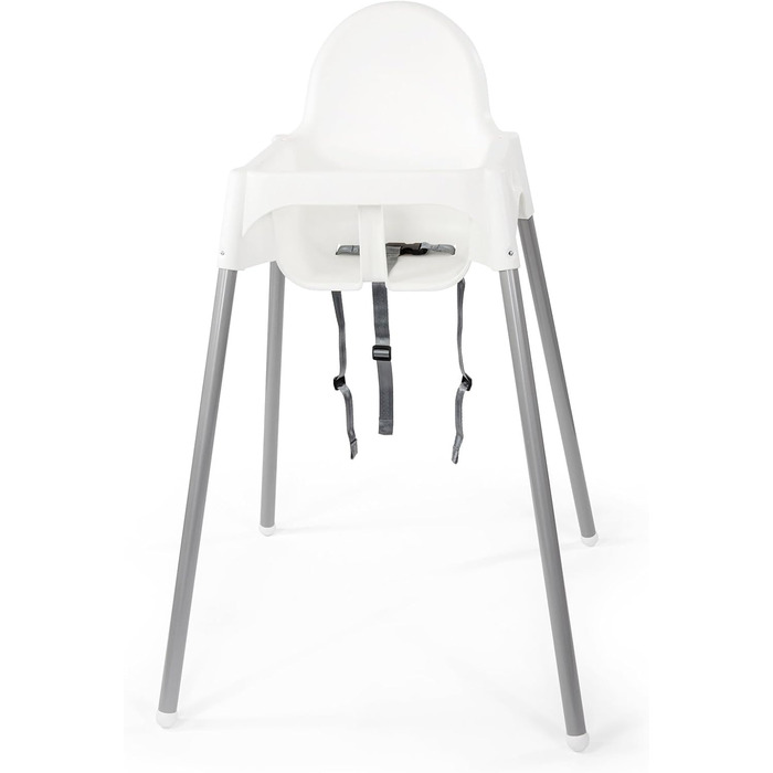 Дитячий стілець Ikea ANTILOP з ременем безпеки, білий 1