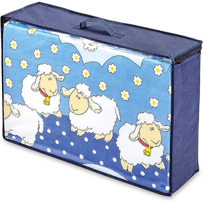 Складаний матрац для подорожнього ліжечка Bambini, 120x60 см, малюнок овечки