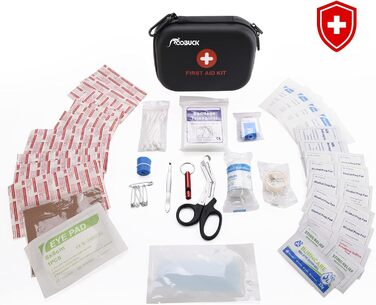 Аптечка, аптечка першої допомоги, сумка першої допомоги для сім'ї, для надання першої допомоги в приміщенні, на вулиці, портативна