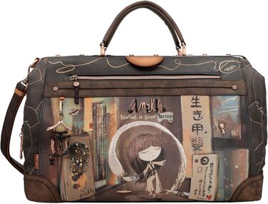 Дорожня сумка Anekke Shoen Brown Weekender 49 см