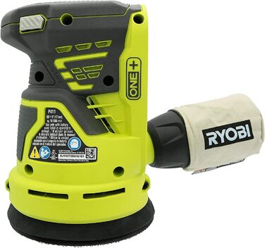 Довільна орбітальна шліфувальна машина, 18 В, акумулятор ONE, 125 мм, комплект 2,0 Ач, 18-0