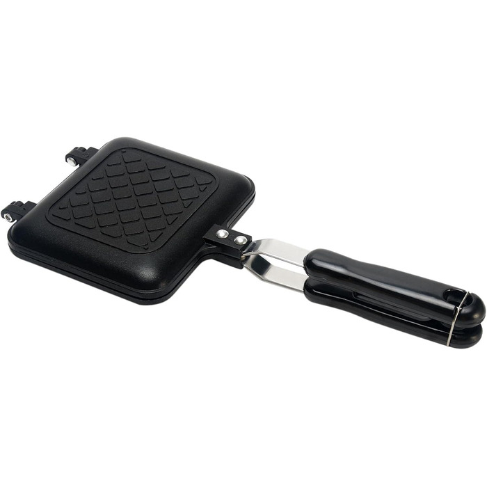 Чавунна вафельниця, вафельниця Міні-вафельниця Паніні Гаряча бутербродниця Сковорода з антипригарним покриттям Домашня кухня Машина для сніданку