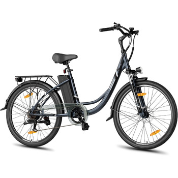 Міський електровелосипед Touroll B1 26 дюймів з двигуном 250 Вт та акумулятором 36 В 15,6 Аг