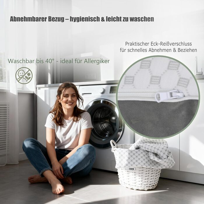 Подушка для шиї з піни з ефектом пам&39яті Ергономічна подушка 55x35x12 см, регульована по висоті Подушка для сну на боці Подушка для сну на животі Подушка для сну на спині