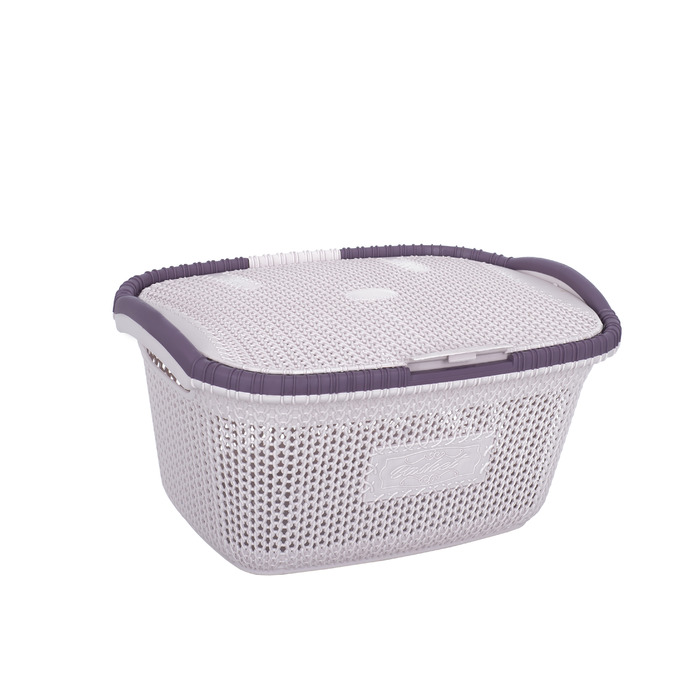 Кошик для білизни з кришкою VIOLET HOUSE POWDER Віолетта (6481527)