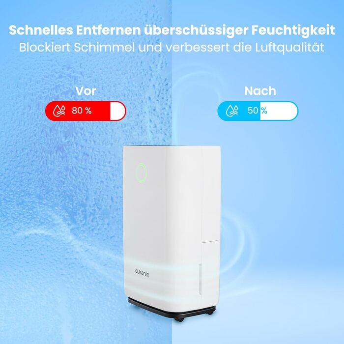 Осушувач повітря Auronic електричний 25 л - Осушувач повітря електричний - Осушувач повітря - Електричні осушувачі - Осушувачі пов