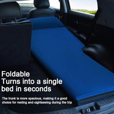 Автомобільний матрац для Dacia Duster 3 Гібрид Надувний універсал 2024 2025 років, надувний матрац для заднього сидіння, товстіший багажник, ліжко, кемпінг, подорожі, звичайний