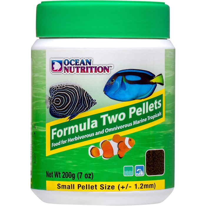 Пелети Ocean Nutrition Formula Two Marine Pellets Soft Moisture з низьким вмістом білка, маленькі, 200 г