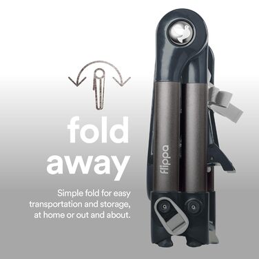 Обідній стілець APRAMO FLIPPA, дитячий, складаний, портативний, сидіння-бустер, сидіння для годування для дітей від 6 місяців до 3