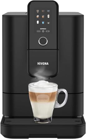 Повністю автоматична кавоварка Nivona NIVO8'101 NIVO 8101 чорна матова