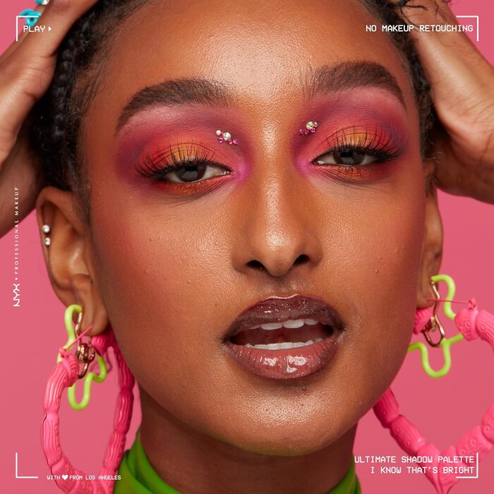 Палітра тіней NYX Professional Makeup (16 відтінків)