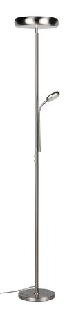 Світильник підлоговий LED Reality Palermo R45741107, матовий нікель, прожектор 23 Вт, диммер, регулювання кольору світла, пульт ДК, функція пам'яті