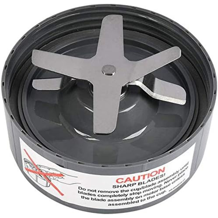 Змінні леза соковижималки, сірі, підходять до оригінальної серії лез NutriBullet 600W/900W Pro Extctor із силіконовим ущільнювальним кільцем для запасних частин леза блендера NutriBullet 900 Вт - сірого