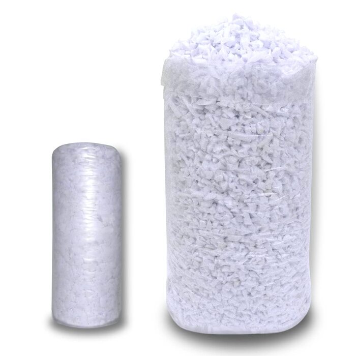 Кг білого натертого наповнювача з піни з пам&39яттю форми, мішки для сидіння, наповнювач з піни, подушки, лежанки для собак, стільці, подушки та вироби, з додаванням гелевих частинок, м&39які та 5 фунтів білого - Білий (Білий), 2,3